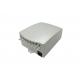 Wall Mount Fiber Optic Terminal Box 8 Port FTTH Indoor NAP Box For 2*5 Flat Drop Cable