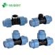 16mm to 110mm 1/2 to 4 Equal PP Pipe Fitting Plastic Elbow Tee Compression Fittings