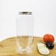 700ml Clear Empty Container Bottles Can Lids Essential Oils Beverages