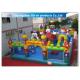 Popular Inflatable Theme Park Kids Bouncy Castle Carnival Games For Jumping