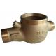 DN15-DN50 Customized Bronze Water Meter Body ISO 9000 Certification