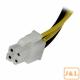 8in ATX12V 4 Pin P4 CPU Power Extension Cable - M F