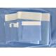 Adult Care Custom Surgical Packs , Green White Medical Mayo Stand Cover