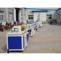High Efficiency Plastic Pipe Extrusion Line / Full Automatic PE Pipe Making Machinery