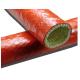 Flame Heat Shield Fire Proof Fiberglass Sleeving For Hydraulic Pipe Protection