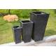Factory Hot sales light weight waterproof durable outdoor square pot planter