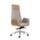 24kg Office Leather Revolving Chair High Back TUV Approved