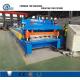 828 Type Glazed Steel Step Roof Tile Roll Forming Machine With Mitsubishi PLC Control