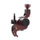 Red Color Portable Tattoo Gun Wireless Rotary Aluminum Alloy Material