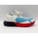 Red Blue Womens Leisure Shoes Soft Nappa Pu With One Unit Rubber Outsole
