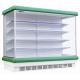 Fruit Vegetable Open Display Refrigerator With Air Curtain For Supermarket