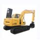 Fully Inspected Yellow Komatsu PC70-8 Excavator 20T Operating Weight Customizable Features