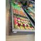 Fruit Vegetable Open Display Cooler Stainless Steel Supermarket Island Freezer