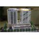 1 / 100 Scale 3D Acrylic Architecture Model Interactive Light Rendering Color