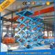 2T 5.5M Stationary Hydraulic Scissor Lift Warehouse Material Loading Lift CE SGS TUV