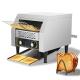 220V Electric Conveyor Toaster for Snacks Machine Bake Evenly Slice Extra Wide Slot Bread