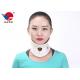 Hospital Cervical Neck Collar Support White Universal Size For Most Men And Women