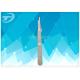 Sterile Medical Disposable Products stainless balde scalpel with plastic handle