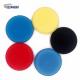 Microfiber Car Detailing Tools 20mm Multi Color 105mm Round Wax Applicator Sponge