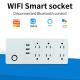 110V 240V Wireless Bulb Socket Office WiFi Socket 2200W