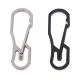 ISO Titanium Gr5 Outdoor Alloy Keychain Climbing CNC Hanging Buckle