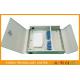 Two Door single / multi mode Fiber Optic Termination Box Cold Rolled Steel Sheet Material