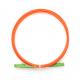 E2000 APC Fiber Optic Cable Green Connector Multimode Fiber Cable Patch Cord