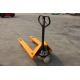 Low Profile Electric Pallet Jack With Brake System Rough Terrain Truck