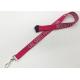 Silk Screen Printing Fashionable Custom Woven Lanyards For Exhibition / Event