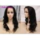 Peruvian Lace Front Wigs Body Wave , Peruvian Human Hair Wigs For Black Women