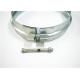 Galvanized Steel 800mm Wide Pipe Clamp For Ductwork System