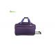 600D Polyester Wheeled Duffle In Line Skate Wheels Luggage