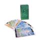 100x150mm Tarot Cards With Playing Cards Matt Golden Foil Green Color