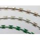 NATO Razor Barbed Wire Strip With Hot Dipped Rolled Plate Blade Erosion Resistant