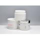 Classic Jade White 4OZ 120ml Opal Glass Cosmetic Jars, Cylinderic White Glass Packaging, Primary Medical Skincare Jars