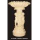 Hand Carved Sandstone Flower Pots Customizable Lightweight