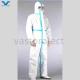 Light Chemical Protective Clothing PP PE White Disposable Type 5 6 Coveralls With Tape