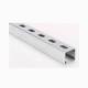 1WDR8 Polished Slotted Steel Bar 96 Height For Warehouse Storage System