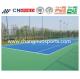 Elongation at Break 434% Silicon PU Tennis Flooring and High Rebiund and of High Quality