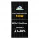 36V Waterproof Monocrystalline Solar Power Panel 540W 545W 550W