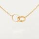 weight 6.8g 18K Solid Gold Jewellery Necklace 8mm Inner diameter 44cm Chain Lenght