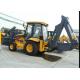Middle Tractor Backhoe Loader  With 60KW Power 1.2m3 Loading Capacity  XT860