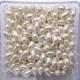 ABS Plastic Bead 8mmx13mm White Drop Pearls for Fashion Jewelry