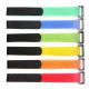 Colorful Hook And Loop Velcro Straps With Plastic Buckle 0.78 Inch