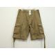 short, mens short in 100% cotton, fishing short, casual short, khaki color, S-3XL