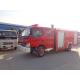 Small Fire Engine Rescue Fire Brigade Truck 3 Ton For Fire Fighting Emergency