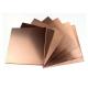 C11500 C11600 C12000 C12200 2 - 90mm Cu Profile Hard Half-Hard 99.9% Red Copper Plate For Industry Application
