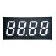 Reflective Gas Station Price Flip Signs Magnetic Four Digits Flip Board Caution Board