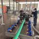 HDPE / UPVC Corrugated Pipe Making Machine Double Wall Flexible Plastic Pipe Extruder