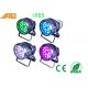 Colorful 18 x 10w Rgbw 4 in 1 Outdoor LED Par Lamp With Zoom Red Green Blue White Lighting